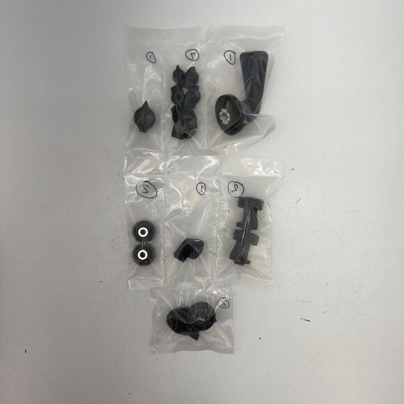 Lot of 16 Mixed Black Switch Knobs & Lever Handles - Picture 2 of 4